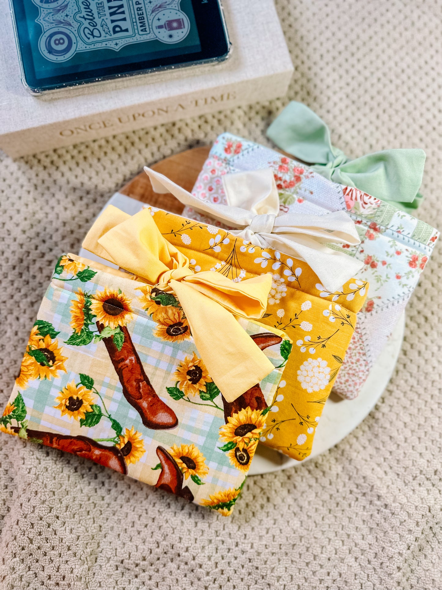 Cowboy Boots & Sunflowers Kindle Sleeve