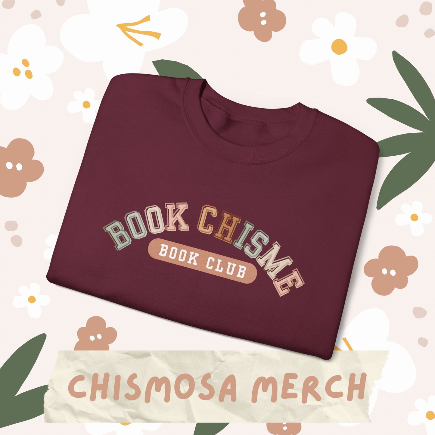 Varsity | Book Chimse Book Club - Unisex Heavy Blend™ Crewneck Sweatshirt