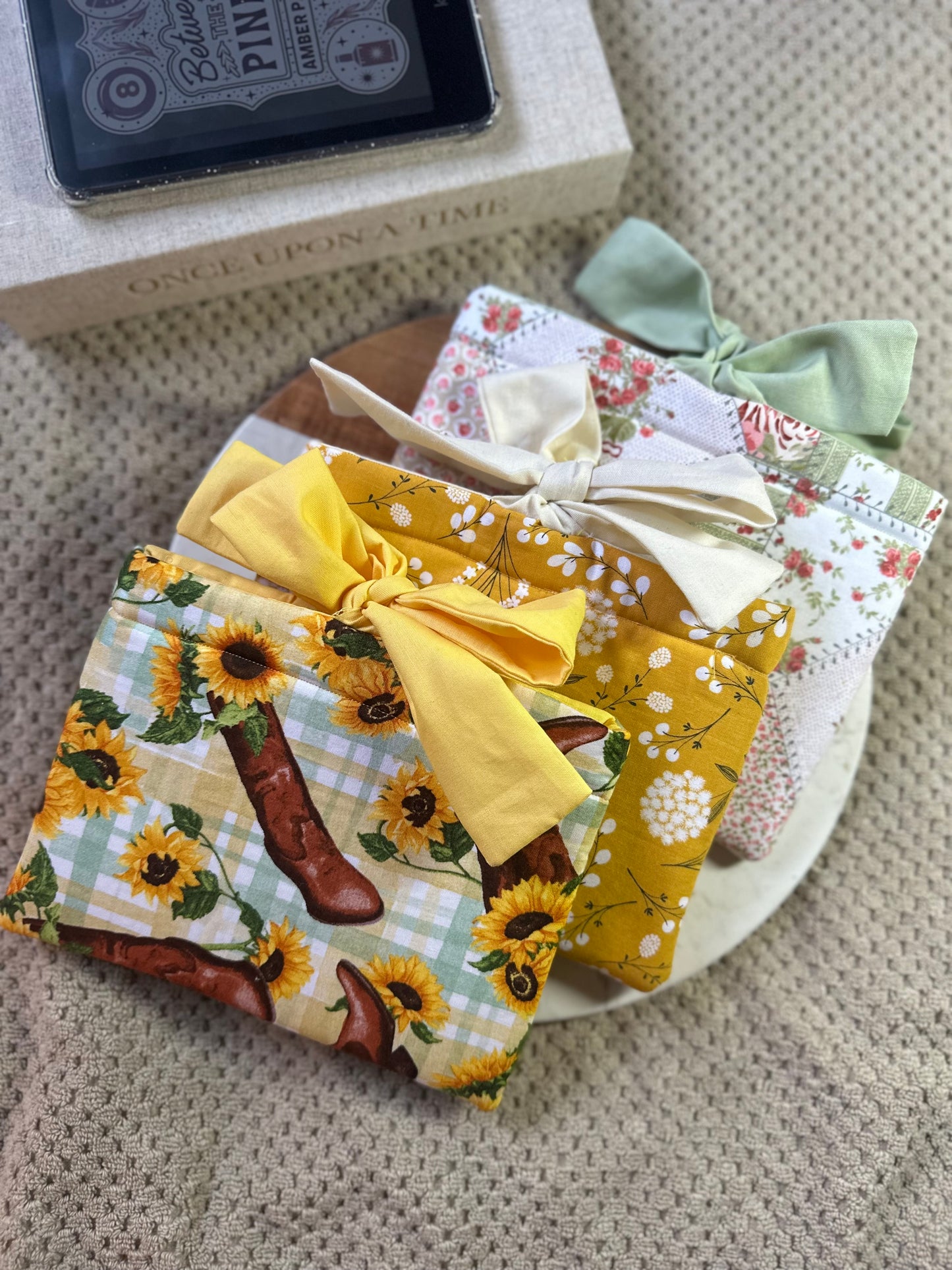 Cowboy Boots & Sunflowers Kindle Sleeve