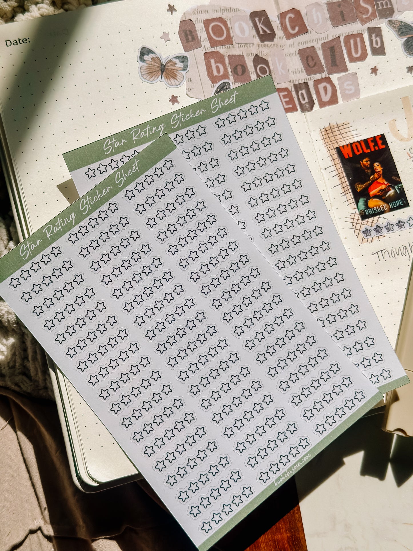 Star Rating Sticker Sheet - 1 ct