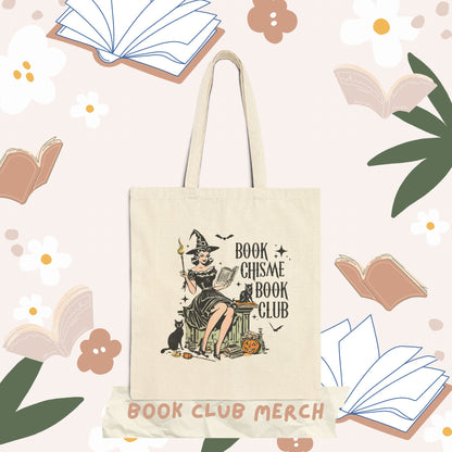 Witch | Book Chisme Book ClubCotton Canvas Tote Bag