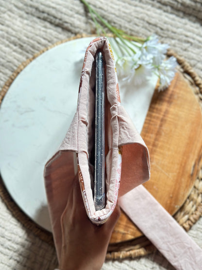 Light Pink Florals Kindle Sleeve
