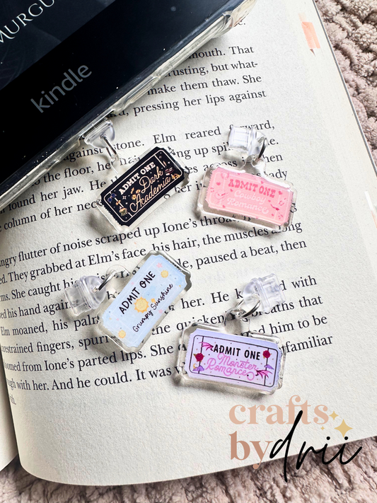 Admit One ereader ButtPlug  Charm