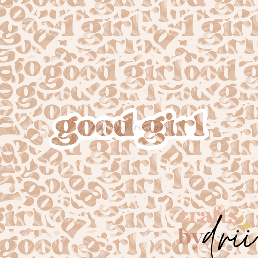 Good Girl Sticker