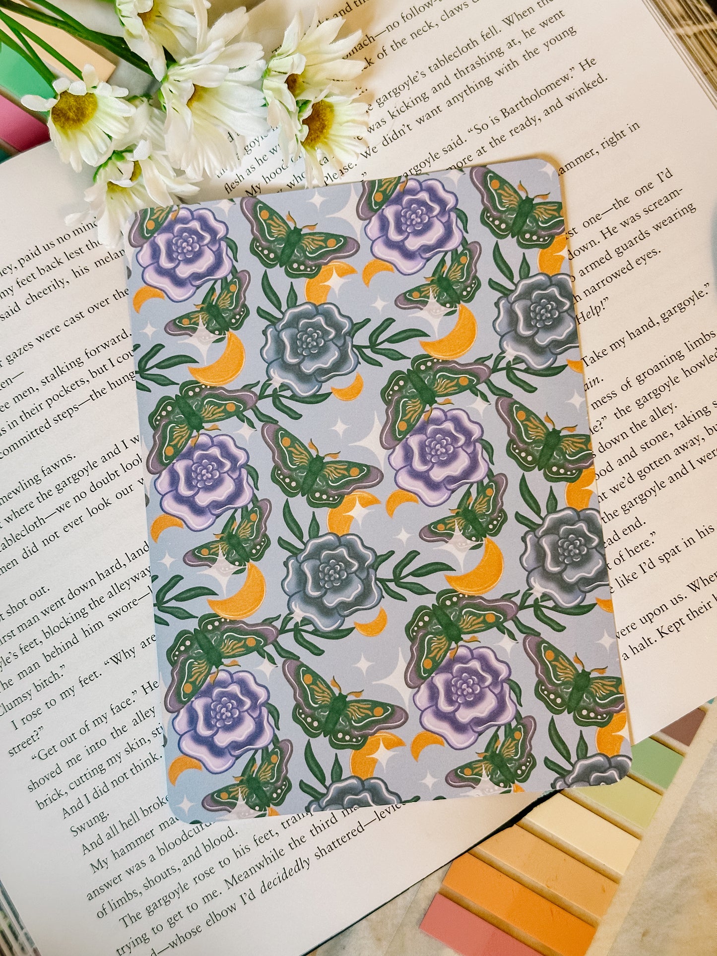 Whimsy Moths & Moons Kindle Insert